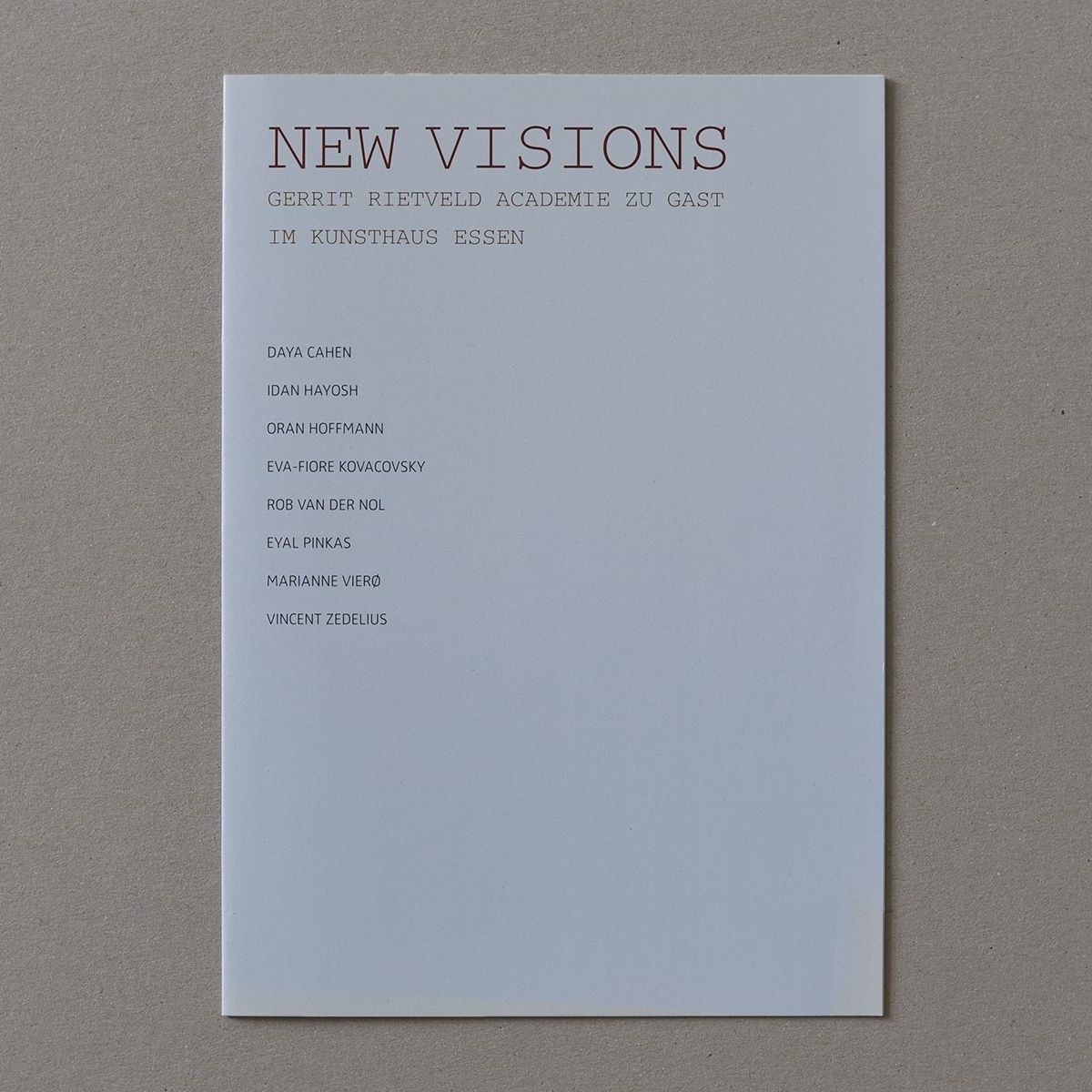 Katalog New Visions